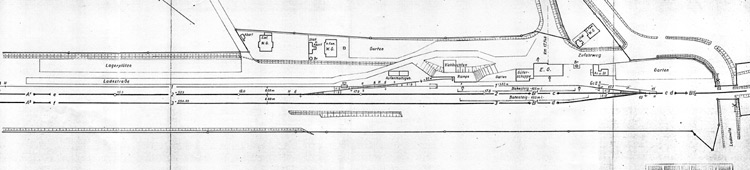 Plan stacji Osie