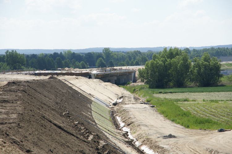 Budowa autostrady w kierunku Torunia