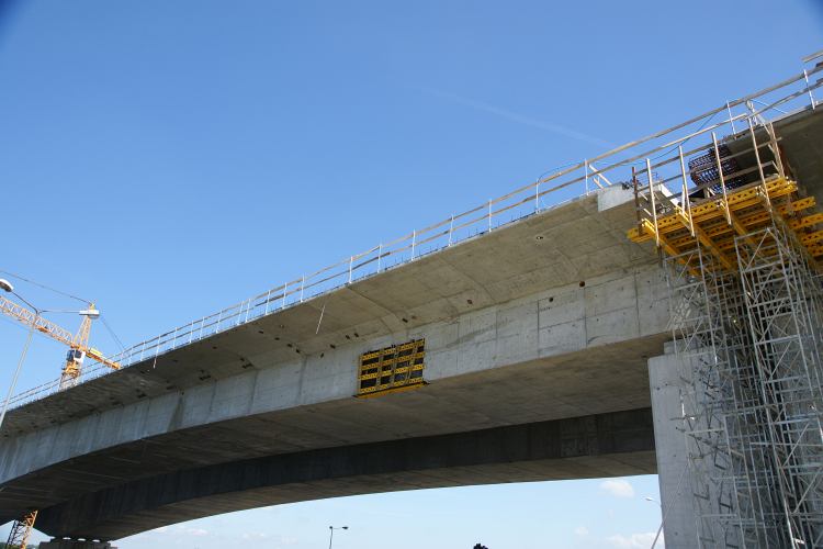 Podpora P25 mostu gwnego