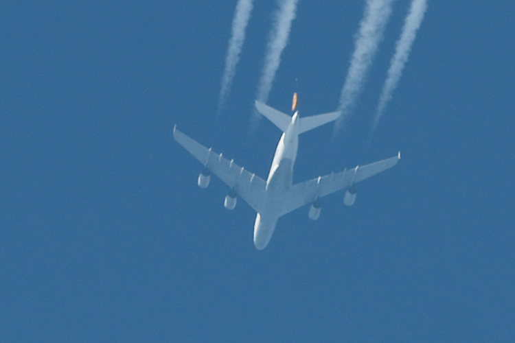 Airbus A380 LH 720 nad Grudzidzem