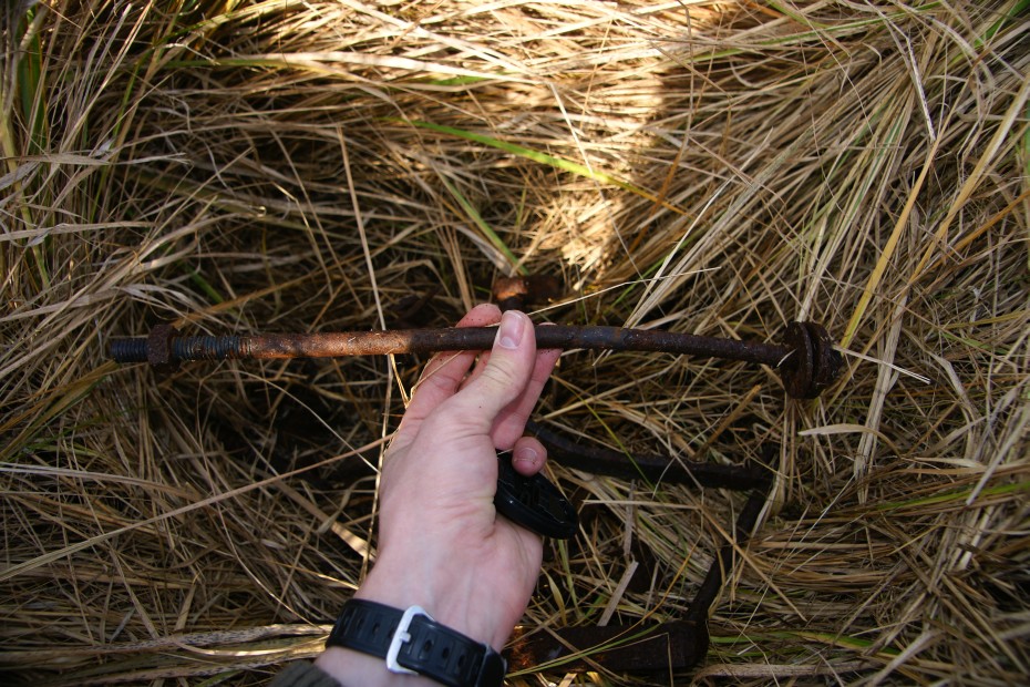 Pozostaoci mostu wojennego 1939 - 1945 w Grudzidzu