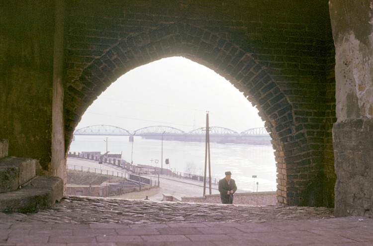 Grudzidz, widok przez Bram Wodn, 1970