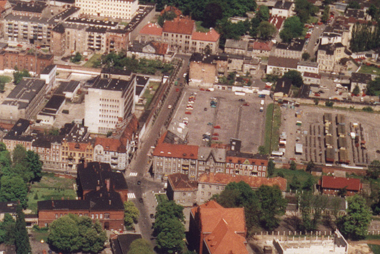 Grudzidz, zabudowania elektrowni i gazowni miejskiej