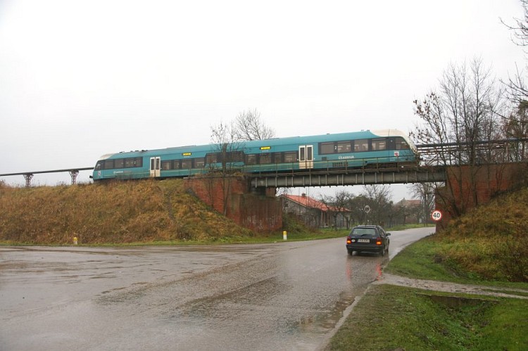 Na wiadukcie nad szos Kwidzyn - Nebrowo